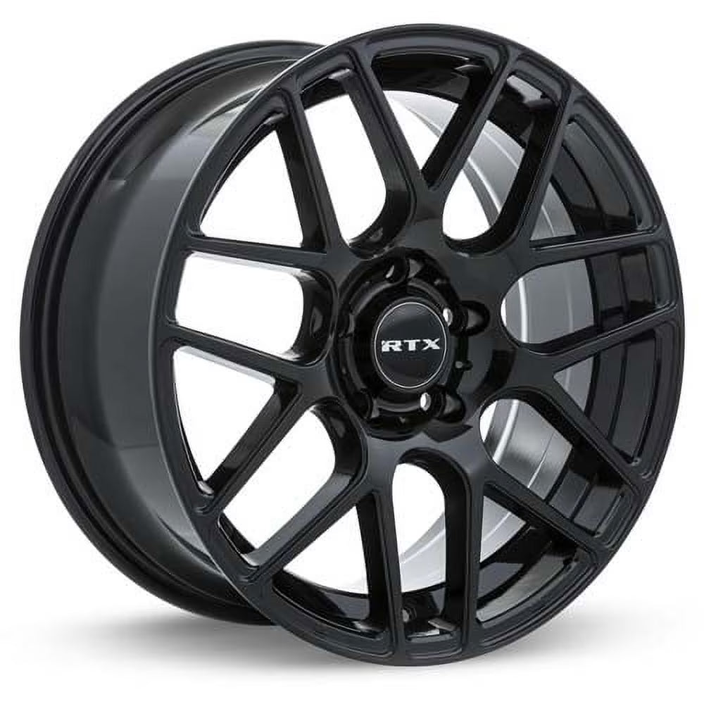 16x6.5 RTX Envy Gloss Black Wheel 5x105 (38mm)